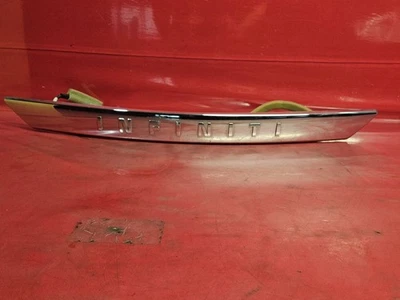 2011 2012 Infiniti QX56 Liftgate Hatch Upper Trim Handle Chrome w/ CAMERA - Image 1 of 4