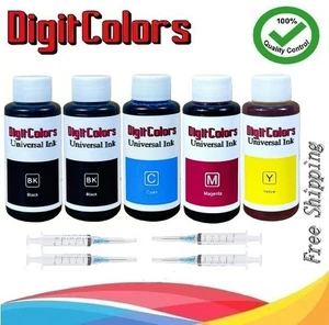 500ml Premium bulk refill Ink for Canon HP Lexmark Brother Dell Printer 4 colors - Picture 1 of 7