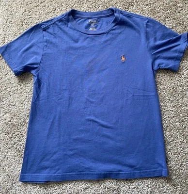 Polo Ralph Lauren Kids Blue Basic T Shirt size S - Image 1 of 4