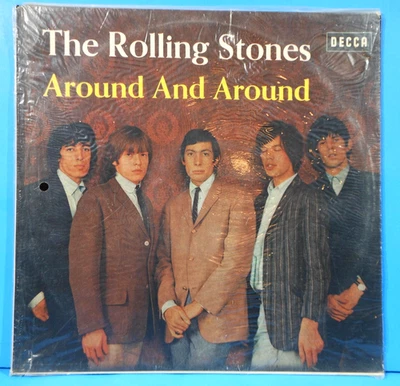THE ROLLING STONES AROUND AND AROUND  LP 1964 RE '70 GERMANY SHRINK VG+/VG++!! - Image 1 of 4
