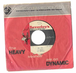 THE MAYTALS - OH YEA / SWEET & DANDY (BOSS 1969 Skinhead Reggae) 7", VG mp3 - Picture 1 of 2