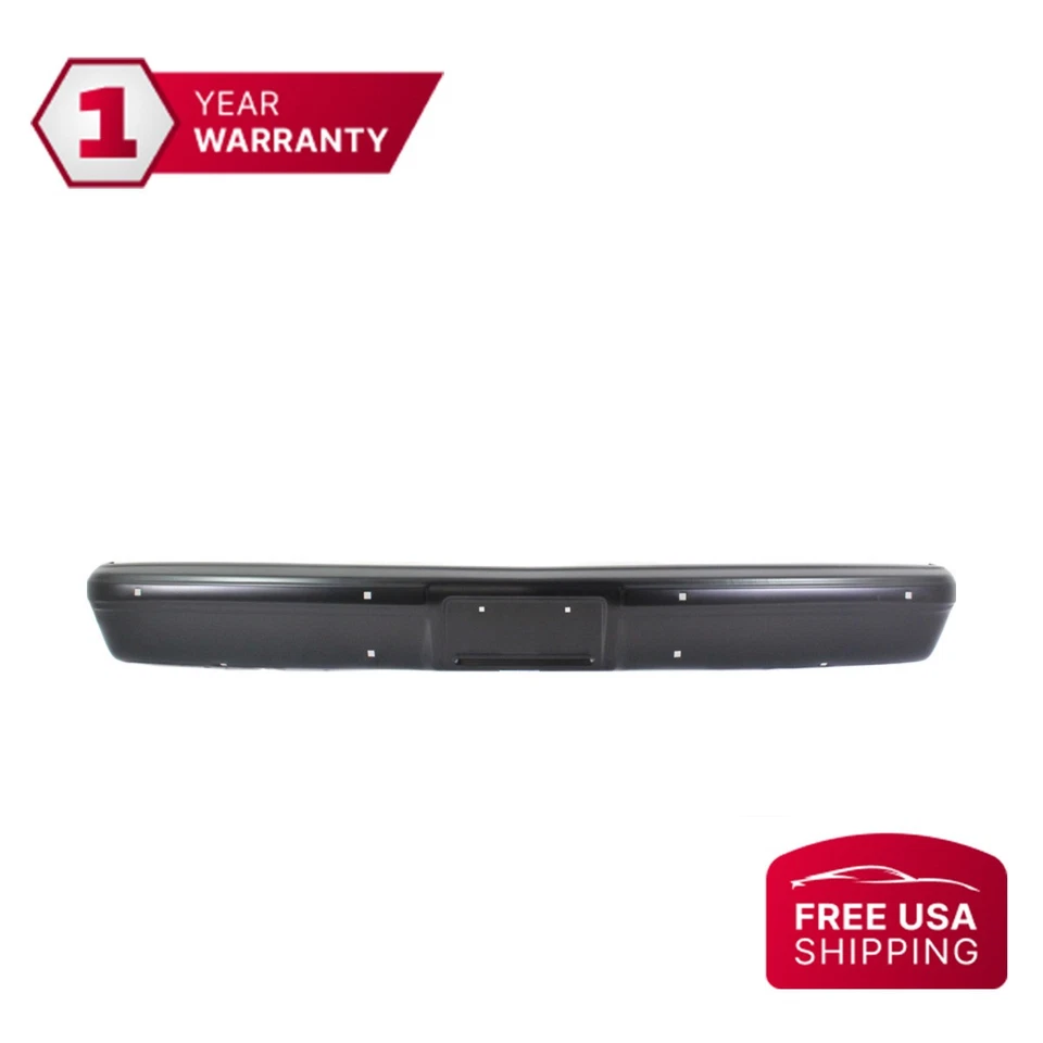 保险杠前漆黑色钢适用于 83-91 GMC R3500 V3500 雪佛兰 C10 C20 — 第 1/4 张图片