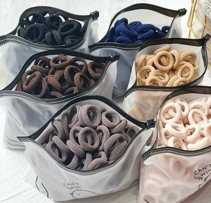 20/50pcs Kids Elastic Hair Bands Girls Sweets Scrunchie Rubber Band for Children - Picture 1 of 42