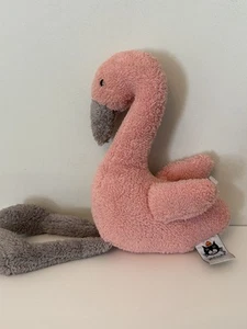 Retired JELLYCAT Slackajack Pink Flamingo - Picture 1 of 7