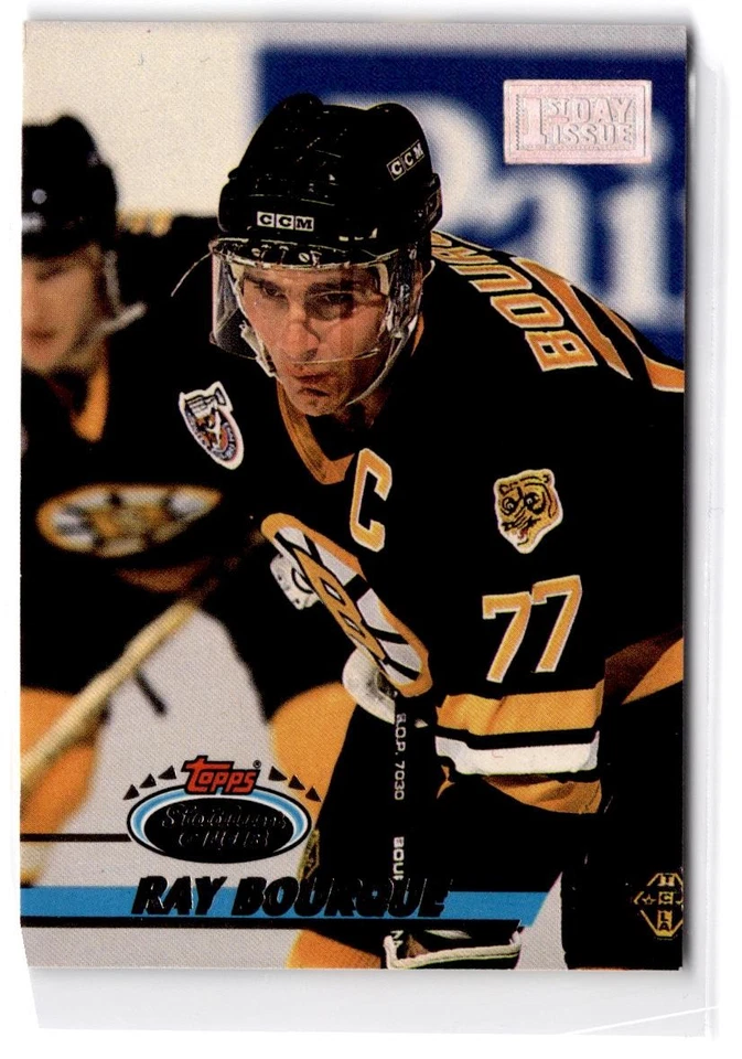1993-94 Stadium Club Ray Bourque #160 First Day Issue Boston Bruins - Image 1 of 2