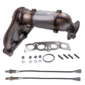 Manifold Catalytic Converter W/Oxygen Sensor for Toyota Camry 2.4L 2007-2009 - Picture 1 of 12