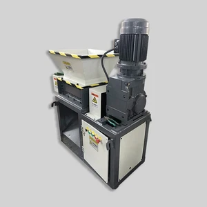 500 trituradora de doble eje monomotor placa de aluminio hoja de hierro juguete trituradora - Imagen 1 de 15