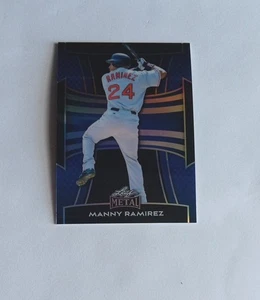 2025 Leaf Metal Blue 47/49, #130, Manny Ramirez - Picture 1 of 3