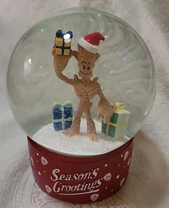 GROOT Seasons Grootings Christmas Snow Globe - Picture 1 of 14