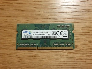 4GB SAMSUNG RAM MEMORY DDR3-1Rx8 PC3L-12800S-11-13-B4 - Picture 1 of 2