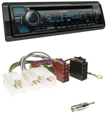 Kenwood Bluetooth USB CD MP3 DAB Autoradio für Nissan Almera N15 (1995-2000) - Bild 1 von 4