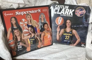 2 KALENDER 1. IST NUR CAITLIN CLARK 2. VIELE WNBA SPIELER 2025 NEU SEALED FOLIE - Bild 1 von 2