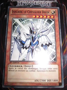 YU-GI-OH! COM ISHZARK LE CHEVALIER DIVIN LCJW-FR046 NEUVE MINT LE MONDE DE JOEY - Picture 1 of 1