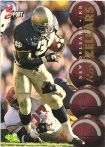 1995 Classic Five Sport #73 Ray Zellars New Orleans Saints - Picture 1 of 2