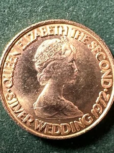 Vogtei Jersey 1972 Goldmünze (22 K) 5 Pfund 2,62 Gramm - Bild 1 von 9