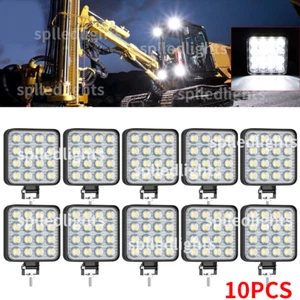 10 Stück LED Arbeitsscheinwerfer passend für Caterpillar Kompaktlader Bagger Gabelstapler Lader Auto - Bild 1 von 10