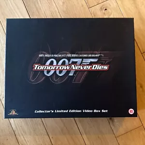 007 Tomorrow Never Dies James Bond Collector’s Limited Edition Video Box Set VHS - Picture 1 of 5