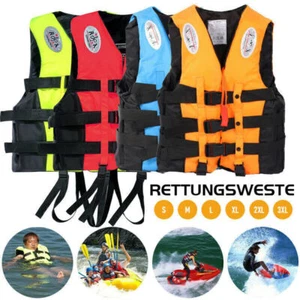 Schwimmweste-Erwachsene-Kinder-Rettungsweste-Lifejacket-Kajakweste-Pfeife-S-XXXL - Bild 1 von 28