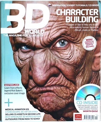 Vintage 3D World Magazine - October 2007 - Computer Graphics - Image 1 of 2