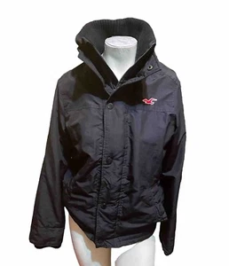 Womens Black Warm Winter Jacket Size Small - Picture 1 of 13