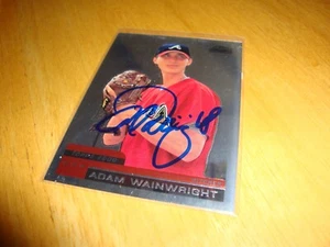 Adam Wainwright Cardinals PSA Auto Autograph 2000 Topps Traded Chrome rookie - Picture 1 of 9