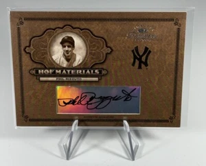 2004 Donruss Timeless Treasures Phil Rizzuto Autograph /25 HOF - Picture 1 of 2