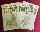 Pieces of Turtles 8 and 8.2-TMNT #8 Remastered Edition Preview-Rare Gold Foil