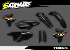 Suzuki DR-Z400SM Supermoto 1999-2024 Restyle Plastics + decals applied DRZ400 SM - Picture 1 of 5