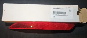 NEW GENUINE BMW 5 Series F10 Rear Bumper Reflector Right Side P/N - 63147842956 - Picture 1 of 6