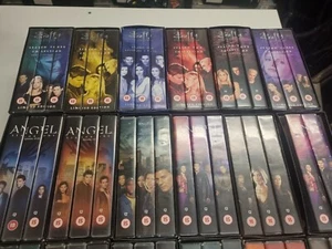 Buffy and Angel VHS Video Boxsets KOSTENLOSER VERSAND - Bild 1 von 3