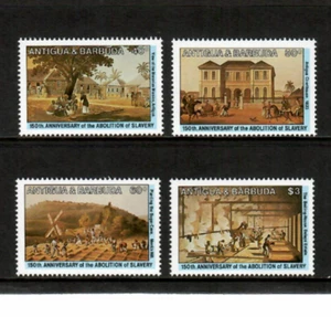 Antigua 1984 - Abolishing Slavery - Set of 4 Stamps - Scott #768-71 - MNH - Bild 1 von 1