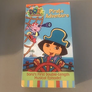 Dora the Explorer - Pirate Adventure (VHS, 2004) - Picture 1 of 9