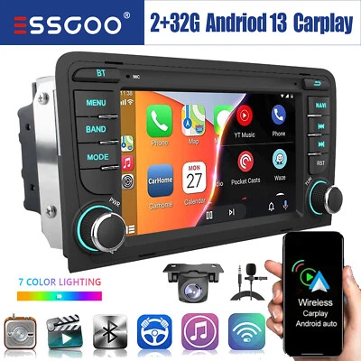 Für Audi A3 S3 RS3 8P1 8PA 2+32G Autoradio Carplay Android 13 GPS NAV RDS Kamera - Bild 1 von 4