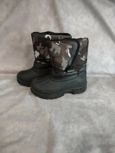 Skadoo Snow Boots Size 8 EUC Black Camo Style 1318 - Bild 1 von 9