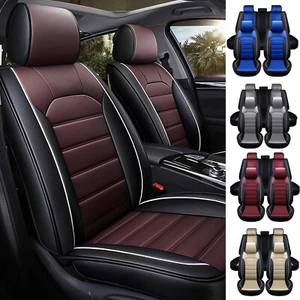 For Nissan Rogue/Maxima Car Seat Cover Leather Front Rear Set Protectors Covers - Picture 1 of 12