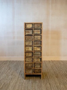 Graham and Green 18 Recycled Brick Mould Chest of Drawers - Picture 1 of 7