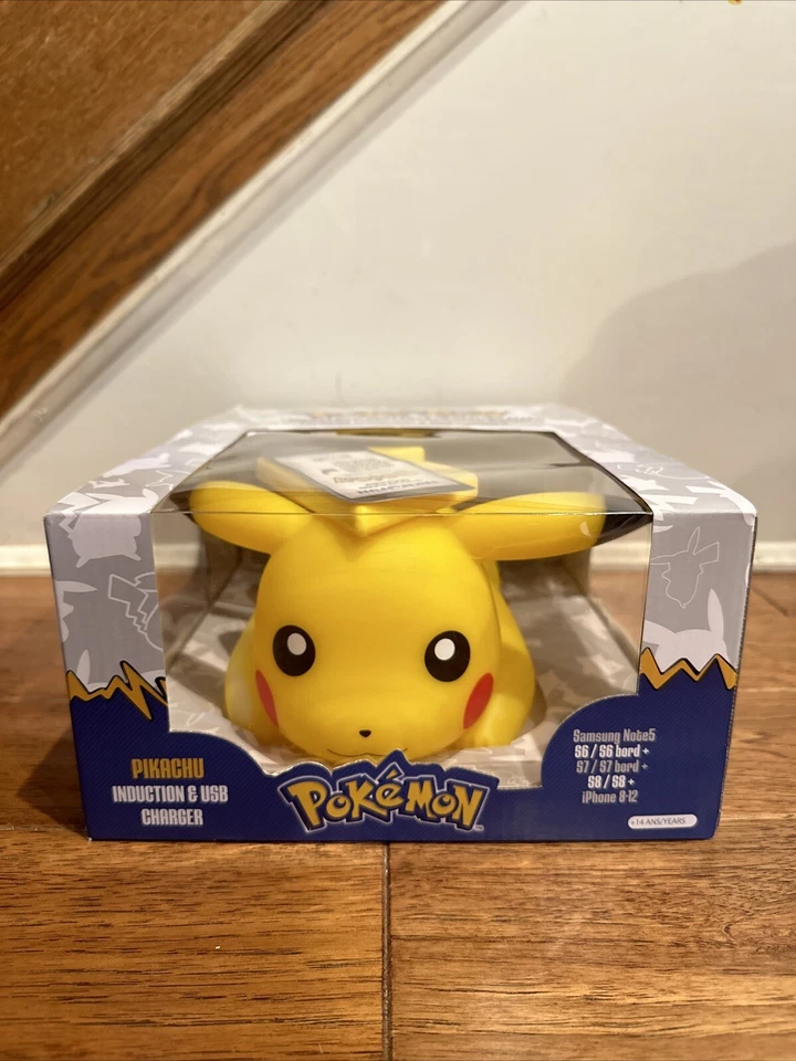 Pokemon Collectible Pikachu Rare Induction USB Charger New Sealed - Image 1 of 1