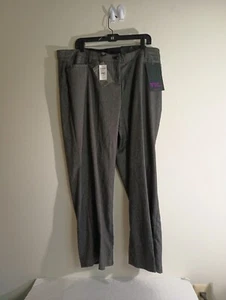 Pantaloni classici da donna Lane Bryant pantaloni con tecnologia pancia più stretti taglia 20/P (NUOVI - Foto 1 di 15