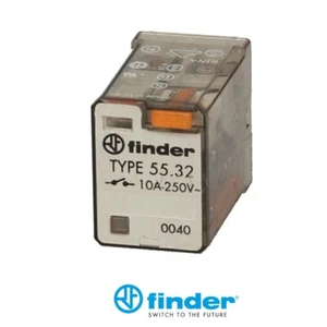 Finder 55.32.8.012.0040 - Rele' industriale 10A - Foto 1 di 1