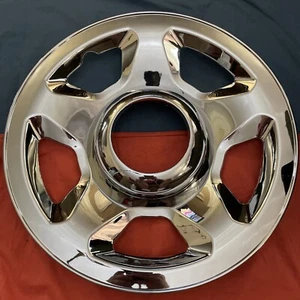 2003 2004 2005 2006 FOR FORD EXPEDITION 17" CHROME WHEEL SKIN Hubcap IMP 53X 53 - Picture 1 of 9