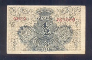 YUGOSLAVIA 1/2 Dinara 1919 (3) P11 XF - Picture 1 of 2