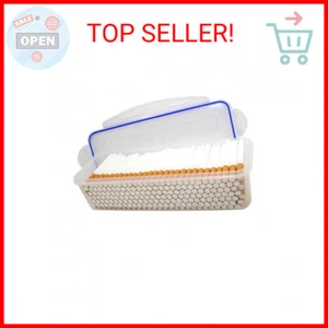 Plastic Container Storage Case for 200 Cigarette Filter Tubes Carton with Safe S - Picture 1 of 2