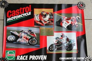 Castrol Race Team Poster Shop Sign Street Bike Race Proven Advertisement 8906 Z5 - Imagen 1 de 9