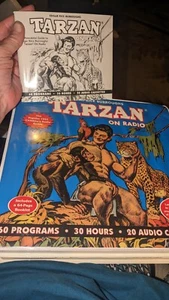 Vintage Tarzan, Edgar Rice Burroughs 20 Cassettes, 30 Hrs 1951 The Radio Series - Picture 1 of 18