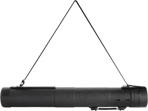 Poster Tube with Strap, Black Expandable Storage Tube, Holder, Container for Pos - Picture 1 of 9