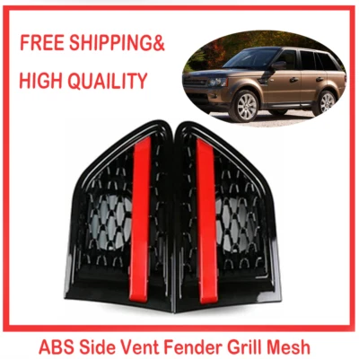 ABS Grille Side Vent Grill Mesh Fits for Land Rover Range Rover Sport 2014-2021 Foto 1 de 3