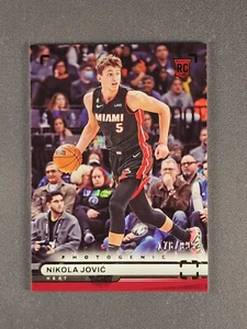 2022-23 Panini Photogenic #170 Nikola Jovic /999 Rookie Card RC - Picture 1 of 2