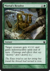 Mortal's Resolve Born of the Gods - MTG - Picture 1 of 4