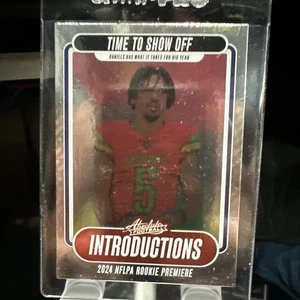 2024 Panini Absolute - Introductions Jayden Daniels #I-JDS (RC) - Bild 1 von 8