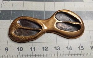 Denis Mathews Bronze Matbronze Kenya Impala Hoof Foot Print - Picture 1 of 6